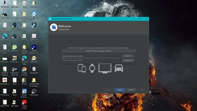 How to install Android Studio in Windows 7 to 10 /Android Studio in Hindi смотреть онлайн