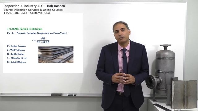 ASME II Parts and Allowable Stress Values in Section II Part D - API 510, API SIFE Exams смотреть онлайн