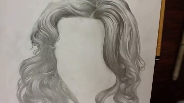 how to draw realistic hair with pencils смотреть онлайн