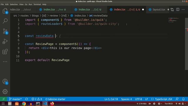 QWIK: Dynamic Routing | routeLoader$ | Access Param in Component смотреть онлайн