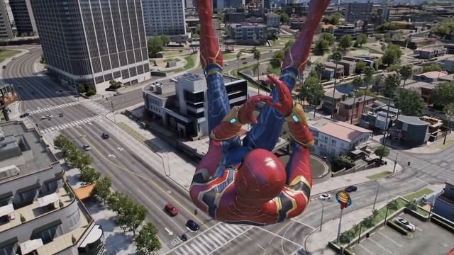 GTA 5 Iron Spiderman Ragdolls/Motorcycle/Jump/Fail/Parkour eps. 2(Euphoria Physics) смотреть онлайн