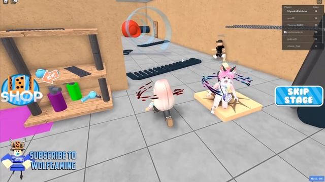 ТОЛЬКО НЕ НАЛЫСО!!! Roblox Escape the Barber Shop Obby смотреть онлайн