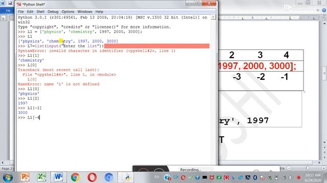 LIST IN PYTHON-PART-1 смотреть онлайн