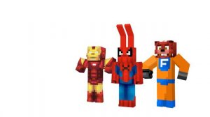 Freddy’s Show - Superhero (Mokey’s Show but Its Minecraft Fnaf)