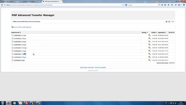 Eigene MinecraftServer JAR hinzufügen! [MC-Host24.de] [Tutorial #12] смотреть онлайн