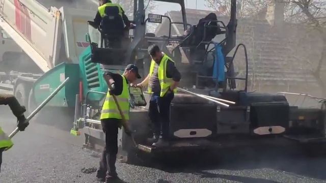 Автодорога Львов-Пустомыты-Меденичи Т-14-16. Ремонт дорог в Украине 2019. смотреть онлайн