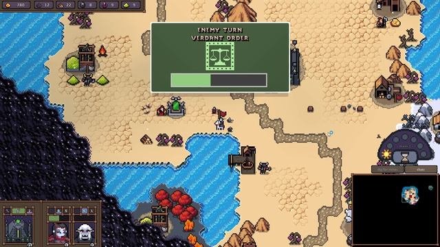 Hero's Hour - cute pixelized Heroes 3 like game with Turn-Based exploring and Real-Time(CUTE)comba смотреть онлайн