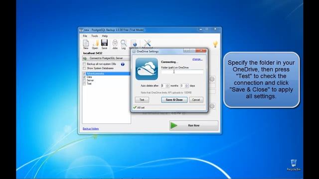How to backup PostgreSQL to OneDrive in 2 minutes смотреть онлайн