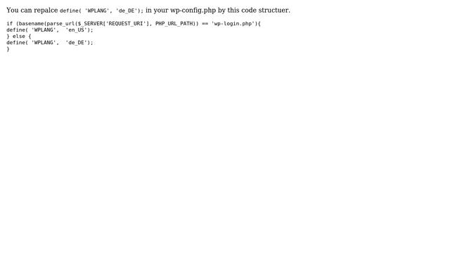 Wordpress: How do I change the language of only the login page? (3 Solutions!!) смотреть онлайн