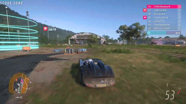 Flag Rush At Aeródromo In Forza Horizon 5 (1955 Mercedes-Benz 300 SLR) | FULL EVENT