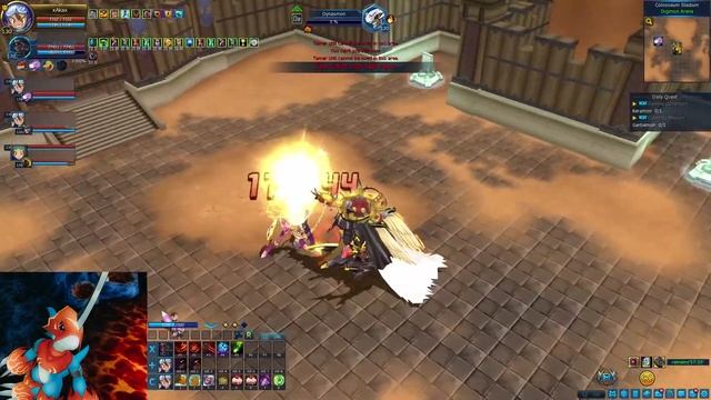 DMO COLLOSEUM HERO R17 !! SEASON 17 !!! R 9 PHOENIXMON SHOWCASE! смотреть онлайн