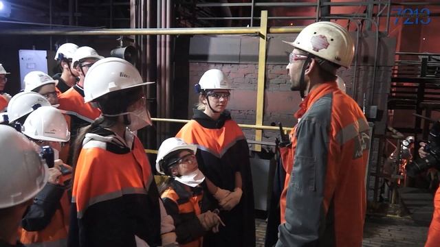 Экскурсия в доменный цех для детей сотрудников АО «АрселорМиттал Темиртау» смотреть онлайн