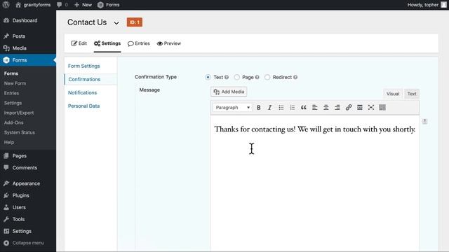 How To Use Gravity Forms To Make A Contact Form For WordPress смотреть онлайн