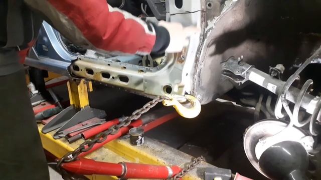 рихтовка передней стойки двери шевроле авео chevrolet aveo T250 смотреть онлайн