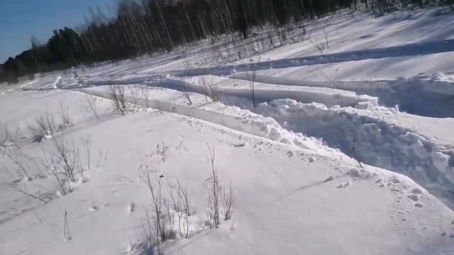 Зимние испытания гусеничного вездехода смотреть онлайн