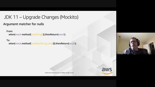 Migrating AWS Lambda's front end from Java 8 to Java 11 смотреть онлайн