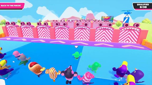 Обзор игры Fall Guys: Ultimate Knockout (2020) смотреть онлайн