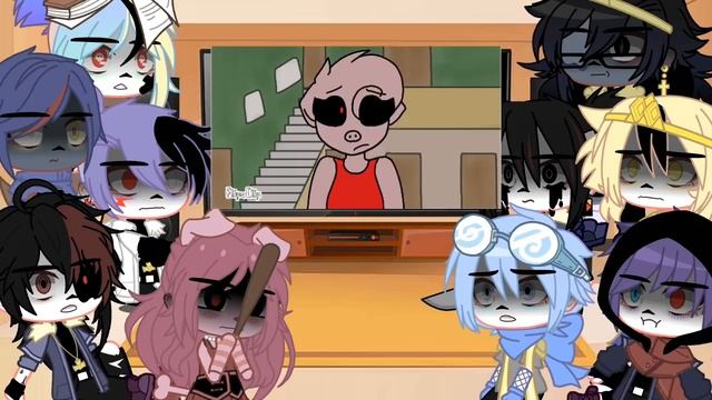 Sans aus react to Piggy○||:) смотреть онлайн