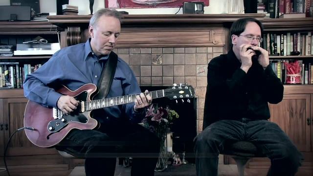 Sam Barry Plays Chromatic Harmonica with Guitarist Todd Swenson смотреть онлайн