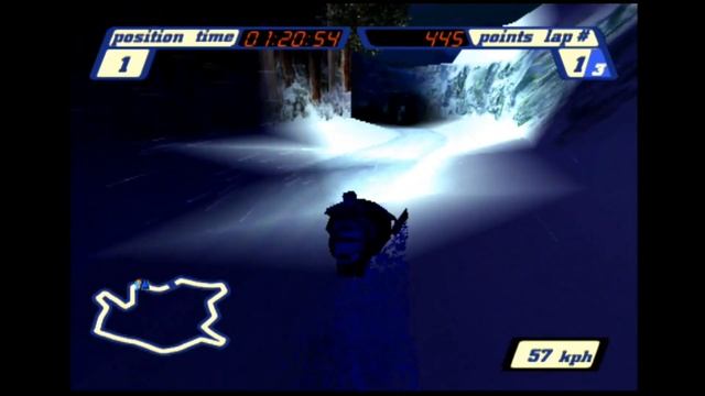 Sled Storm (PS1) смотреть онлайн