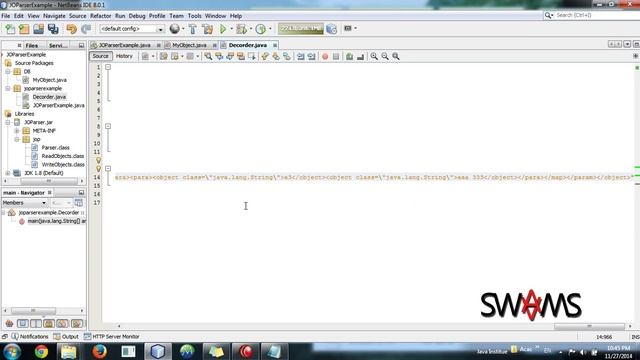How to make String/ XML Text for Java Objects vice versa. (JOParser.jar Tutorial) смотреть онлайн