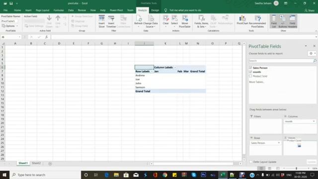 Pivot Table Excel 2019 5Minutes Tutorial смотреть онлайн