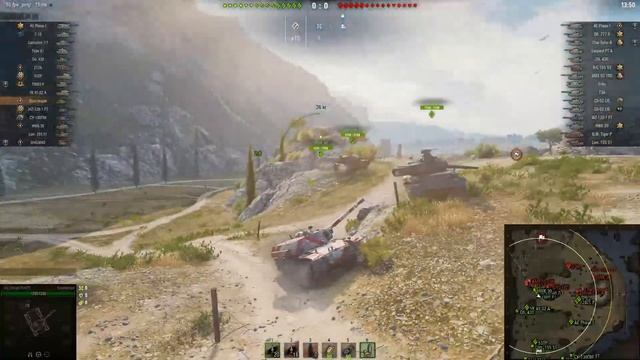 БАРАБАННАЯ ДРОБЬ! Bat.-Châtillon Bourrasque, Char Futur 4! смотреть онлайн