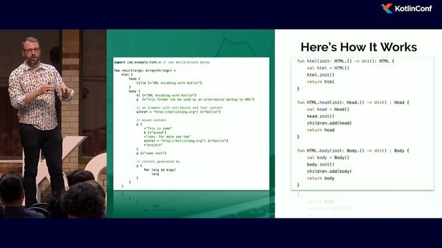 KotlinConf 2018 - Next Level DSLs by Aaron Sarazan смотреть онлайн