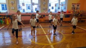 Детский танец. Зайцы делают зарядку. Новый Год 2023