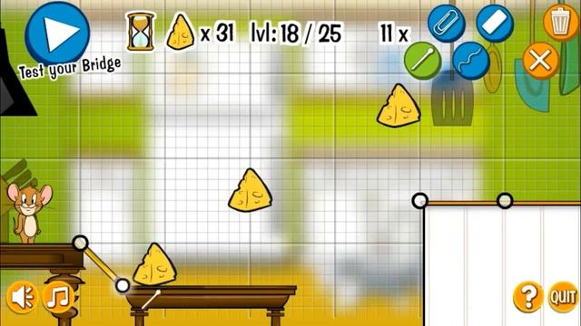 Tom and Jerry Rig A Bridge All Levels - (Full Game) Gameplay Walkthrough смотреть онлайн
