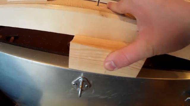 Доработка прицепа под лодку ПВХ ! Возим не снимая двигатель... Часть 2. смотреть онлайн