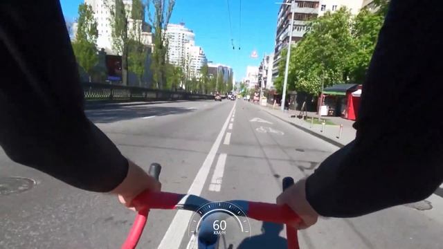 Шоссейный велосипед: скорость в городе 60+ км/ч