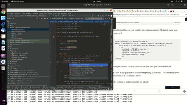 20220307 ANDROID SQLite percobaan GAGAL lagi смотреть онлайн