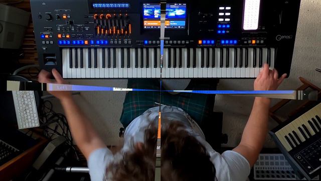 Yamaha Genos2 - I believe I can fly смотреть онлайн