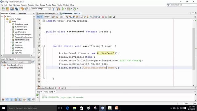 Java Swing Bangla Tutorial 23 : How to add actionLister with JTextField (Part-1) смотреть онлайн