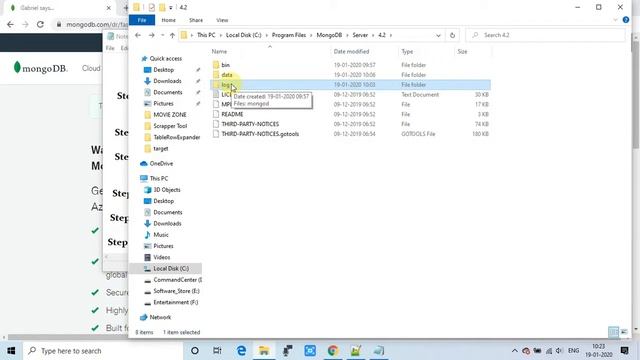 MongoDB installation on Windows 10 | MongoDB Tutorial for Beginners Part#2 смотреть онлайн