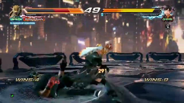 VS DARGONFETT KING VS Skilless Langonisa DEMOTION MATCH tekken 7 steam смотреть онлайн