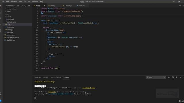 30. Importing Images in react js || React JS смотреть онлайн