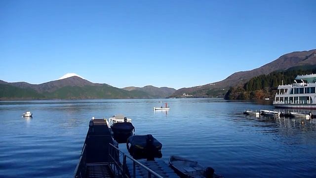 Фудзияма, вид из гостиницы смотреть онлайн