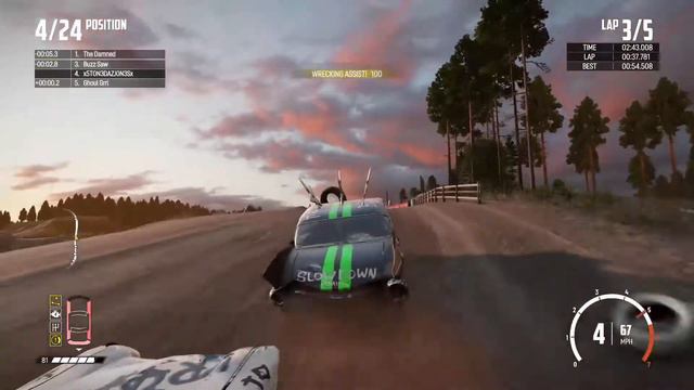Wreckfest | Wingmans at Sandstone Raceway смотреть онлайн