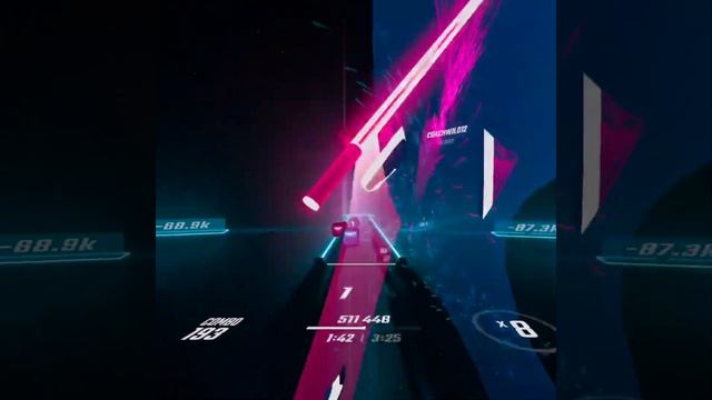 Testing Oculus Quest 2 Tracking with What The Cat!? by Camellia on Beat Saber multiplayer! смотреть онлайн