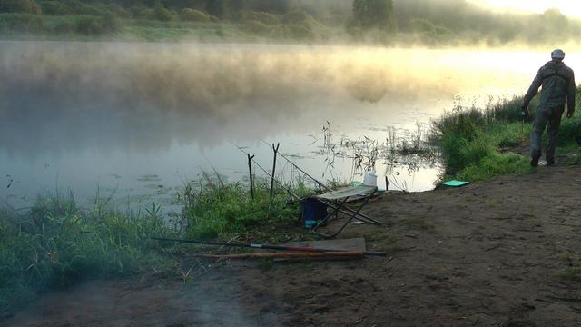 Рыбалка на реке Луга. смотреть онлайн
