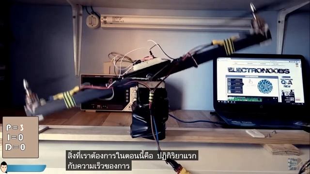 PID one axis balance смотреть онлайн