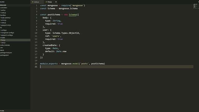 Создание социальной сети на JavaScript - Backend на Node.js (Koa.js) смотреть онлайн