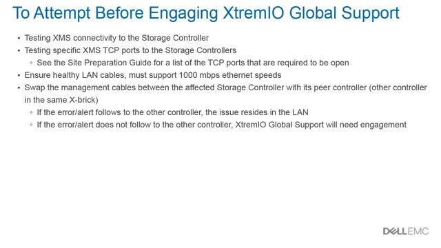 XtremIO: Management Network (eth0) Troubleshooting смотреть онлайн