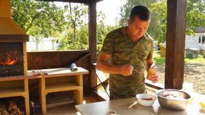 ШАШЛЫК ИЗ КУРИНЫХ КРЫЛЬЕВ В АДЖИКЕ