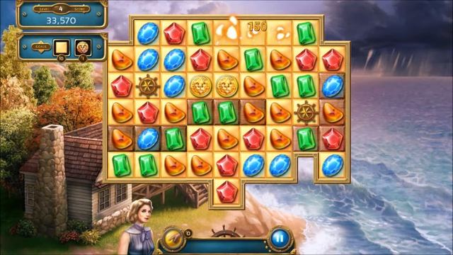 Jewel Quest - Seven Seas - Level 4 смотреть онлайн