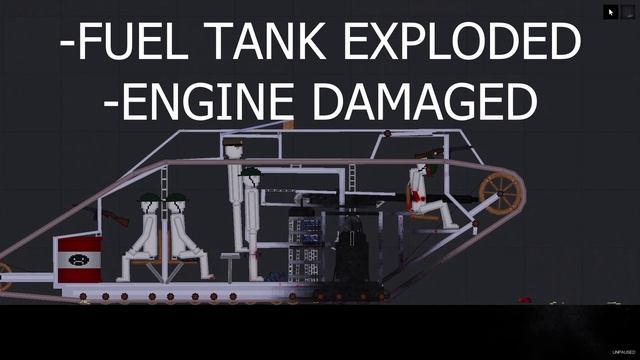 Mark IV VS A7V | People Playground Tank Battle