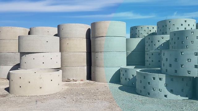 Бетонные кольца, плиты перекрытия, плиты днища - все, что нужно для септика изготавливается на ЗПБК смотреть онлайн