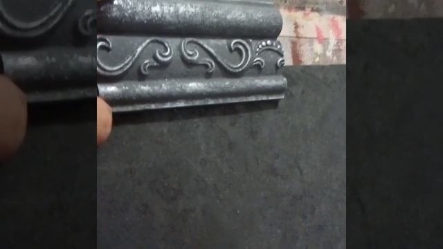 Потолочный плинтус под серебро. смотреть онлайн